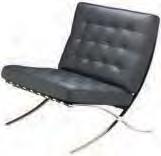 Chair Black 31"L 31"D 31"H HCH08 Heathrow