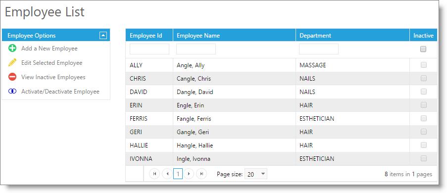 Getting Started 29 Adding New Employees If you have not met or exceeded the number of allowed employees for your subscription, you may add