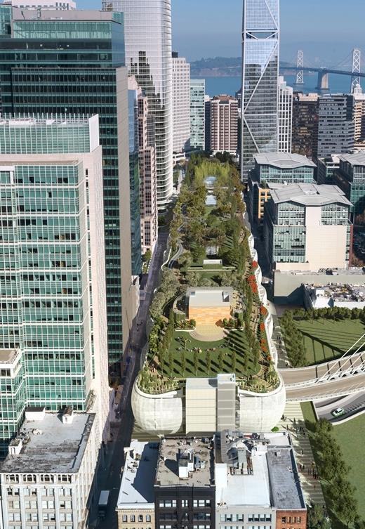 Transbay Transit Center Sources: Rainwater & Graywater End Uses: