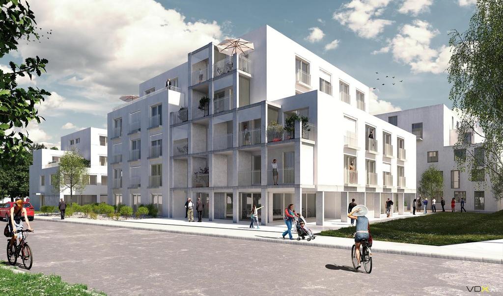 VIENNESE SHOWCASE MGG22 155 apartments (partly subsidized) Thermal activation of building structure Heating & cooling