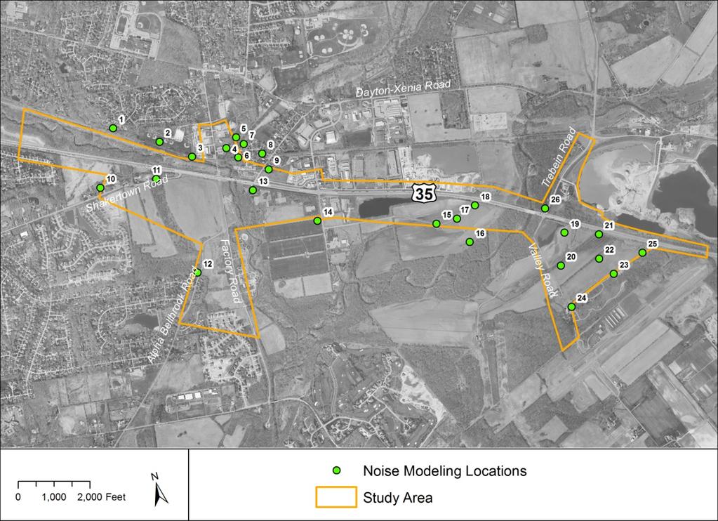 EXHIBIT 32 Noise Modeling Locations 4.3.3. Energy Over the long term, the project should have a positive impact on vehicle fuel usage by improving the flow of traffic.