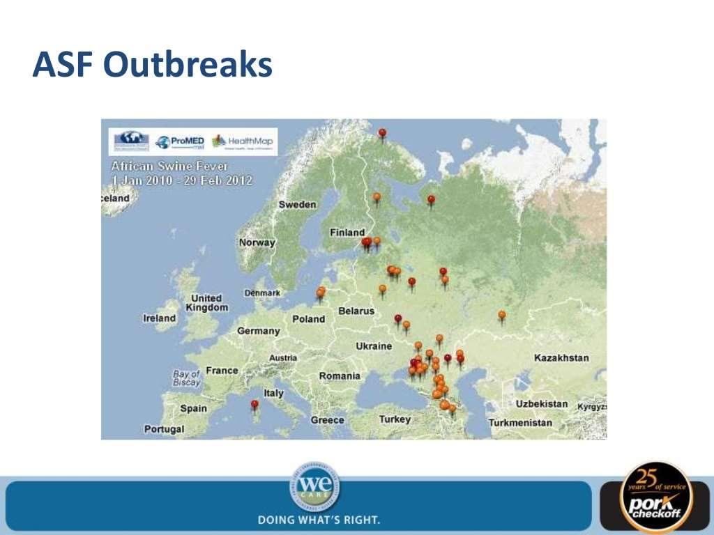 New Outbreaks in Lithuania And along the