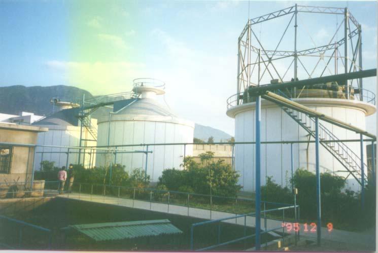 Large/medium biogas plants at