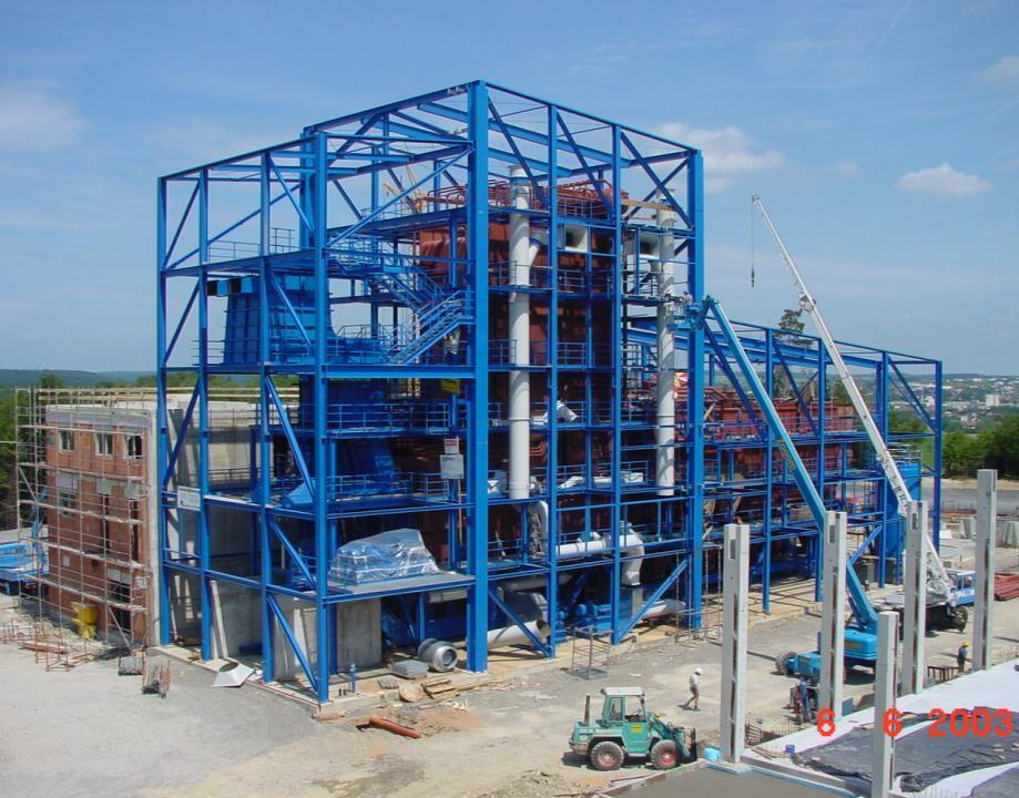 Waste Steam Boiler Plants Water Tube Boilers Reference Project: Buchen Location: Germany Monday, March 26, 2018 30 Fuel: Fuel Bandwidth: Installed Combustion Capacity: Electric Power: Live Steam Mass