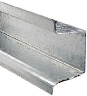 Drywall Furring Channel: Minimum Requirements: 25 gauge, hemmed edge detail required on all 25 gauge furring channel. Meets or exceeds SFIA requirements.