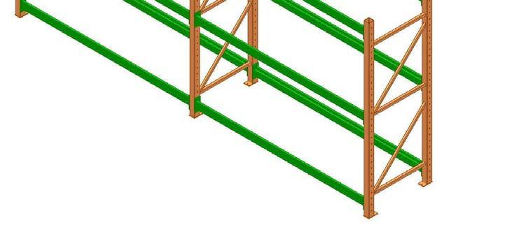 Verify that the Pallet Rack Lifter cabinet is on site and staged at the move location B. Remove all items from the pallet rack shelves that are above the following heights: a.