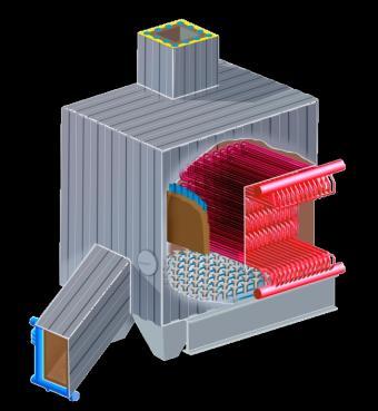 CYMIC boiler Circulating Fluidized Bed (CFB) technology Stora Enso Langerbrugge nv Gent, Belgium