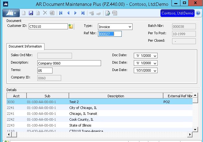 AP Doc Plus allows you to update the vendor 1099 box number.