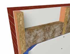 Solid Masonry Walls ThermoShell Internal Wall Insulation System Solid masonry wall Existing plaster EcoStud 80mm Earthwool EcoBatt 80mm Fixings Plasterboard Vcl The ThermoShell IWI System is an