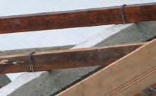 Tight connections are important to keep the purlins in place for the roofing Spacing