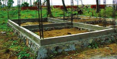 Beams & Columns A solid stone foundation A solid stone foundation Foundation beams are well-built This well-shaped foundation grid is a solid base for the house structure Why is it better?