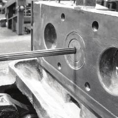 The unique possibility to control the quality of our products starting from the melting process in our own steelworks, through our modern hot and