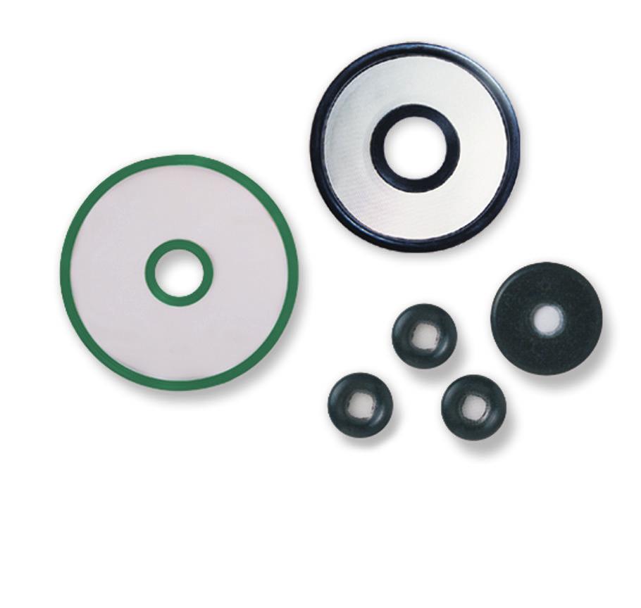 FilterSeal TM Our innovative FilterSeals TM are custom designed for your unique application. By combining an elastomer and filter media, a multi-function seal is created.