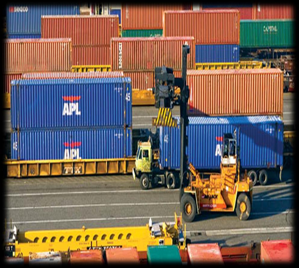 TREND FIVE: CONTAINER JAMS Container logjams are becoming a key issue for importers who need quick and reliable access to specific containers as required.
