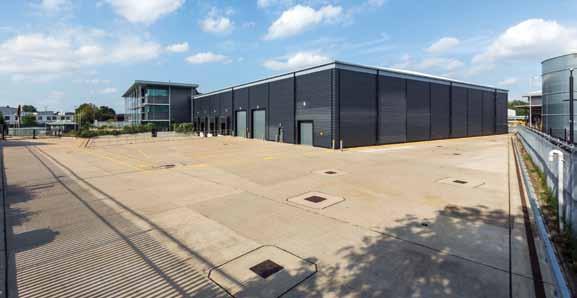 Self-contained, fully fenced and secure site Security gatehouse Attractively landscaped 110 on site car parking spaces available Floodlit and gated yard N WAREHOUSE DL1 DL2 DL3