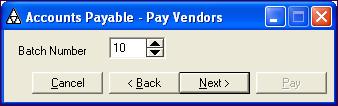 2 Selecting Invoices for Payment 2.