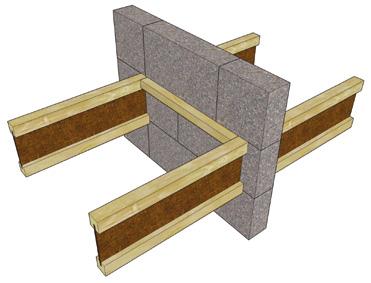 ABC Construction Details B5 Masonry Wall Bearing B6 Parallel Timber Frame Wall Joist end