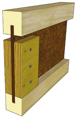 Joist Accessories Filler and Backer Block sizes The length of backer and filler blocks should allow fitment of nails without splitting and are typically 300-600 long.