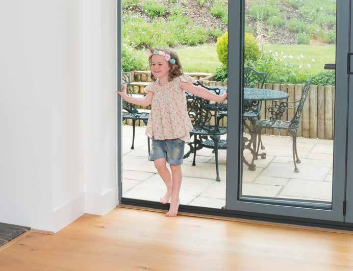 IG PERFORMING, ENERGY EFFICIENT BI-FOLD DOORS Modern designs for modern times the absolute latest in purpose design using high performing materials.