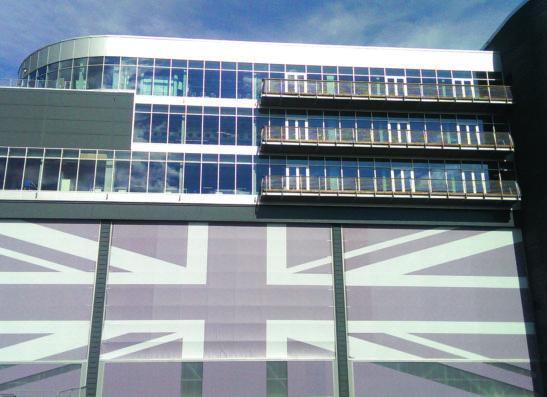 Land Rover Bar Americas Cup Headquarters Portsmouth.