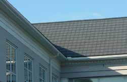 Shadowline profile has the look of high-end slate roofing without