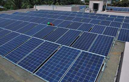 TOTAL NUMBER OF SOLAR PANELS 405 345