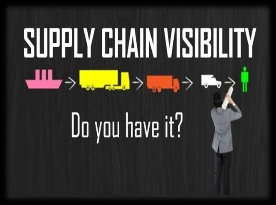 9. Supply Chain Visibility and Data Sharing enable collaboration The single biggest