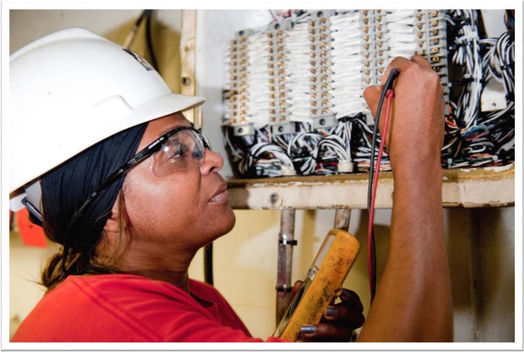 Top Skills for Electricians 1. Network Wiring 2. AC Theory 3.