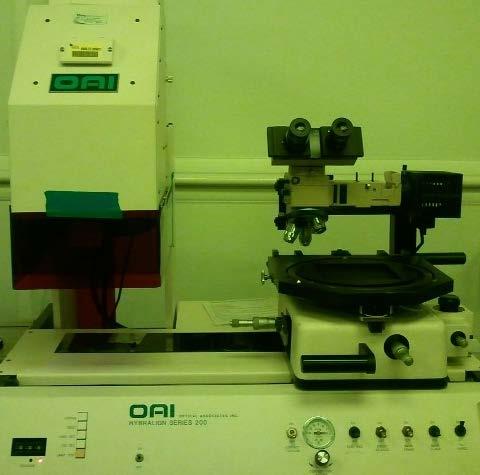 Mask Aligner OAI Series 200 5 Masks Up to 4 Wafers 5x,10x,20x