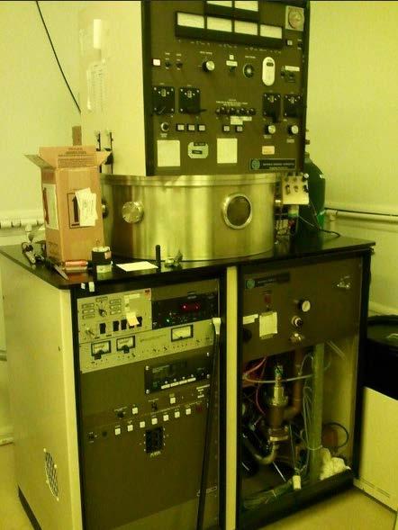 Sputter System DC Magnetron with RF generator Depositions of metals and some