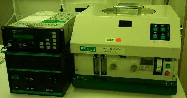 Reactive Ion Etcher Samco RIE-1C Reactive Ion Etcher Operating Frequency: 13.