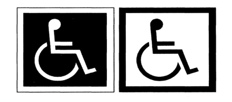 An additional sign shall also be posted in a conspicuous place at each entrance to off-street parking facilities, or immediately adjacent to and visible from each accessible stall or space.