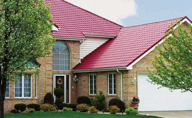 rates, No maintenance required. METAL TILE PANELS: Metal tile panels are a graceful and durable roofing material, suitable for most pitched roof applications.