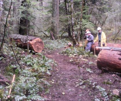 trail users Plan for use of added supports