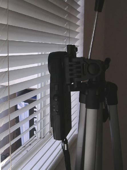 Appendix-A7 TRANSMITTANCE OF WINDOW VENETIAN BLINDS For measuring window Venetian blind transmittance, interior illuminance measurements are taken at a distance of 0.