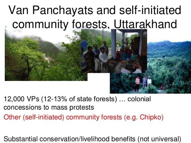 EVOLUTION OF JOINT FOREST MANAGEMENT History of local community involvement India has a long history of local community