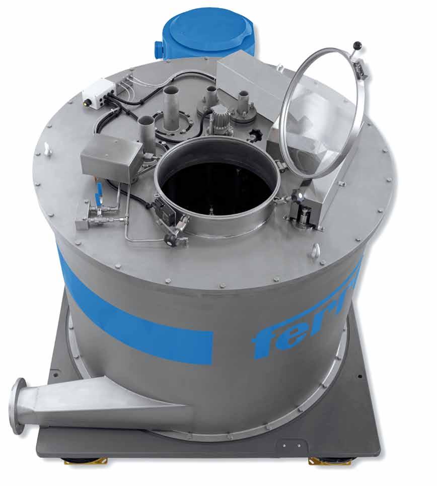8 Centrifuge advantages over vacuum belt filters Significant cost advantages Lower energy costs due to lower power consumption and energy regeneration Reduced wash liquid costs achieved by lower