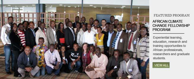 Illustrative Example 4: ongoing The African Climate Change Fellowship Program (ACCFP) 4 types of