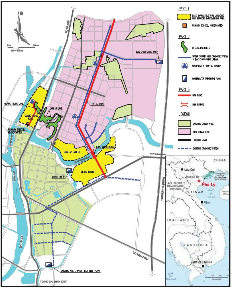 Figure 1-2: Project location in Phu Ly
