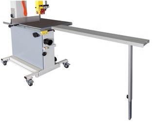 Table extension Format: 172 x 1100 mm Can be installed via attachment rails (see below).