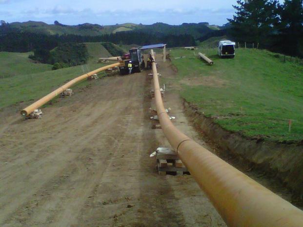 Ahuroa pipeline created options and reduced cost Investment payback rapid on cost
