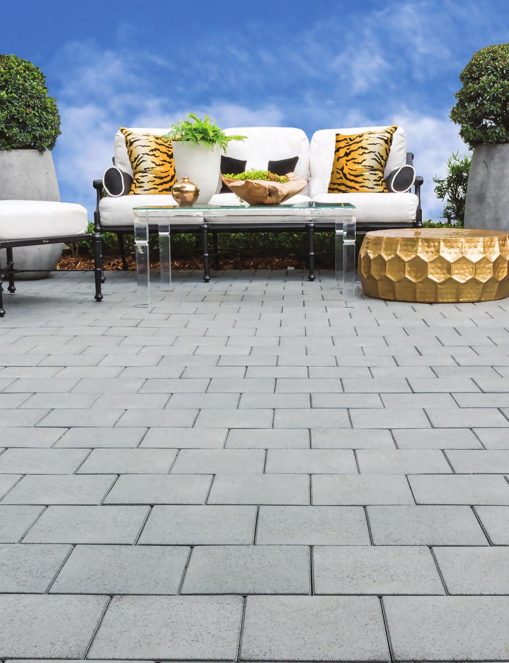 PAVE THE WAY FOR BEAUTY *Depending on environmental conditions, AZEK Pavers