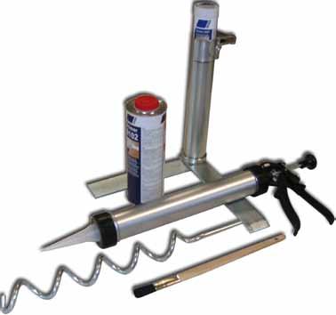 spiral and a hand pump sprayer, water-tight channel joints for special