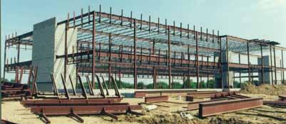 From single-level strip malls to multi-level buildings, DAKA can provide the Structural Steel components from beams and columns to complex