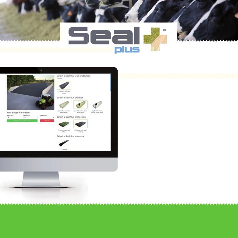 Get all the benefits from your silage bunker configuration with our web site www.sealplus.com SealPlus by 2Gamma Srl C.