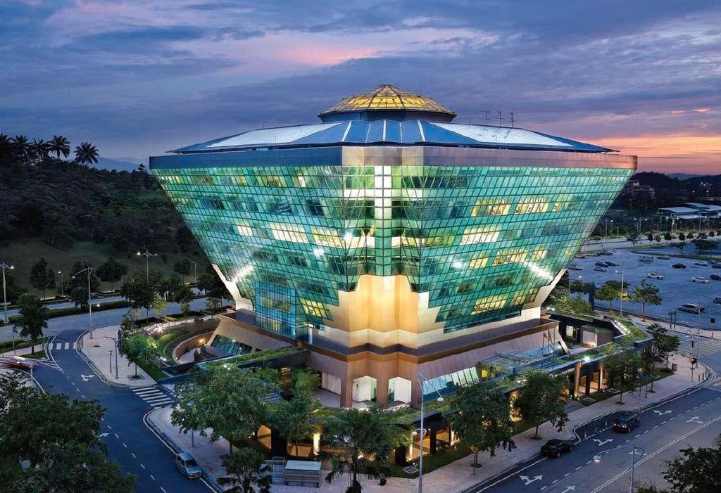 Winner of 2012 ASEAN Energy Award (ST Diamond Building, Putrajaya, Malaysia) Architects: Soontorn Boonyatikarn (Thailand) and NR Architect (Malaysia) Energy