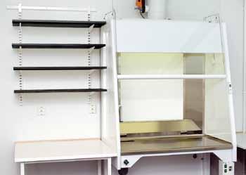 Adjustment of shelf heights is quickly, and even increase the load capacity by adding