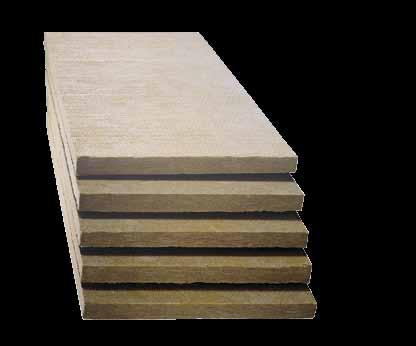 STONE WOOL PARTITION WALL BOARD Sound Insulation Fire Safety Thermal Insulation It is a stone wool board used for fire safe