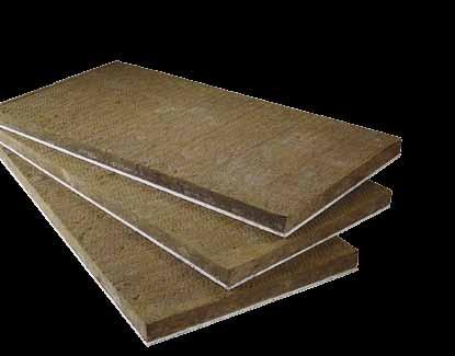 KALIBEL STONE WOOL Sound Insulation Fire Safety Thermal Insulation İzocam Kalibel is a composite product consisting of a stone wool board faced with gypsum board on one side and aluminium foil in