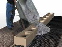 For more information on base course installation, see the AB Design Guide. Install AB Reinforcement Grid: Step 1.